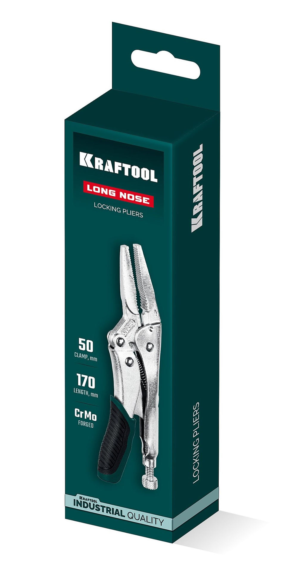 KRAFTOOL Long nose, 170 мм, зажимные клещи (2252)