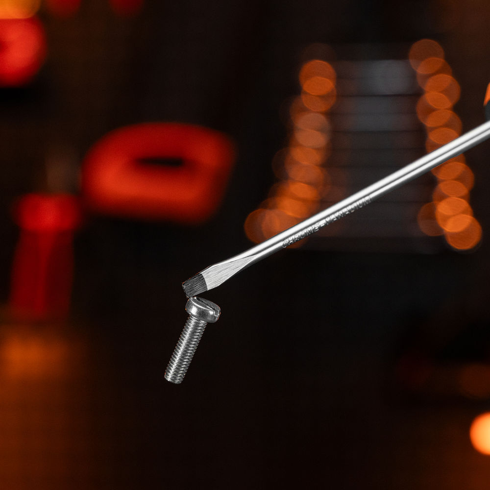 Отвертка Point, SL4 х 100 мм, CrV, двухкомпонентная рукоятка Sparta