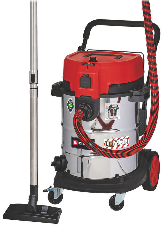 Пылесос строительный Einhell TE-VC 2350 SACL,1600вт,230мбар,50л,очистка фильтра,розетка (2342475)