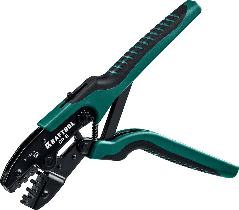 Пресс-клещи 6–16 мм? CP-2 для втулочных наконечников KRAFTOOL 45461-2