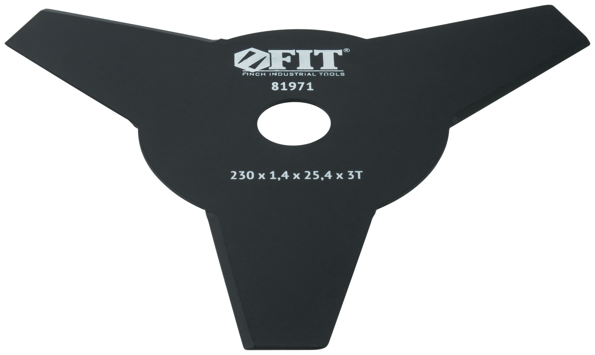 Нож для триммера, 3 лопасти, 2-х сторонние лезвия 230х25,4х3Т (81971)