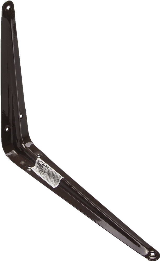 Уголок-кронштейн 250 х 200 мм коричневый STAYER 37404-3