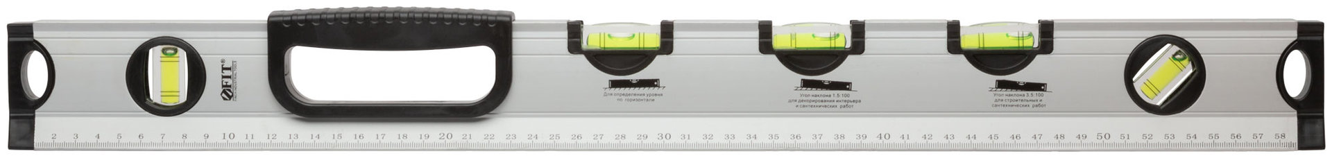 Уровень Универсал, специальный профиль, 5 глазков, 600 мм (18471)