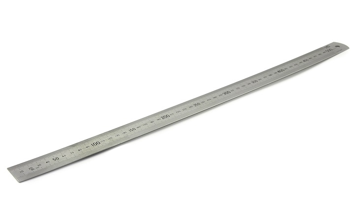 Линейка измерительная 150мм стальная ГОСТ ЧИЗ, св-во