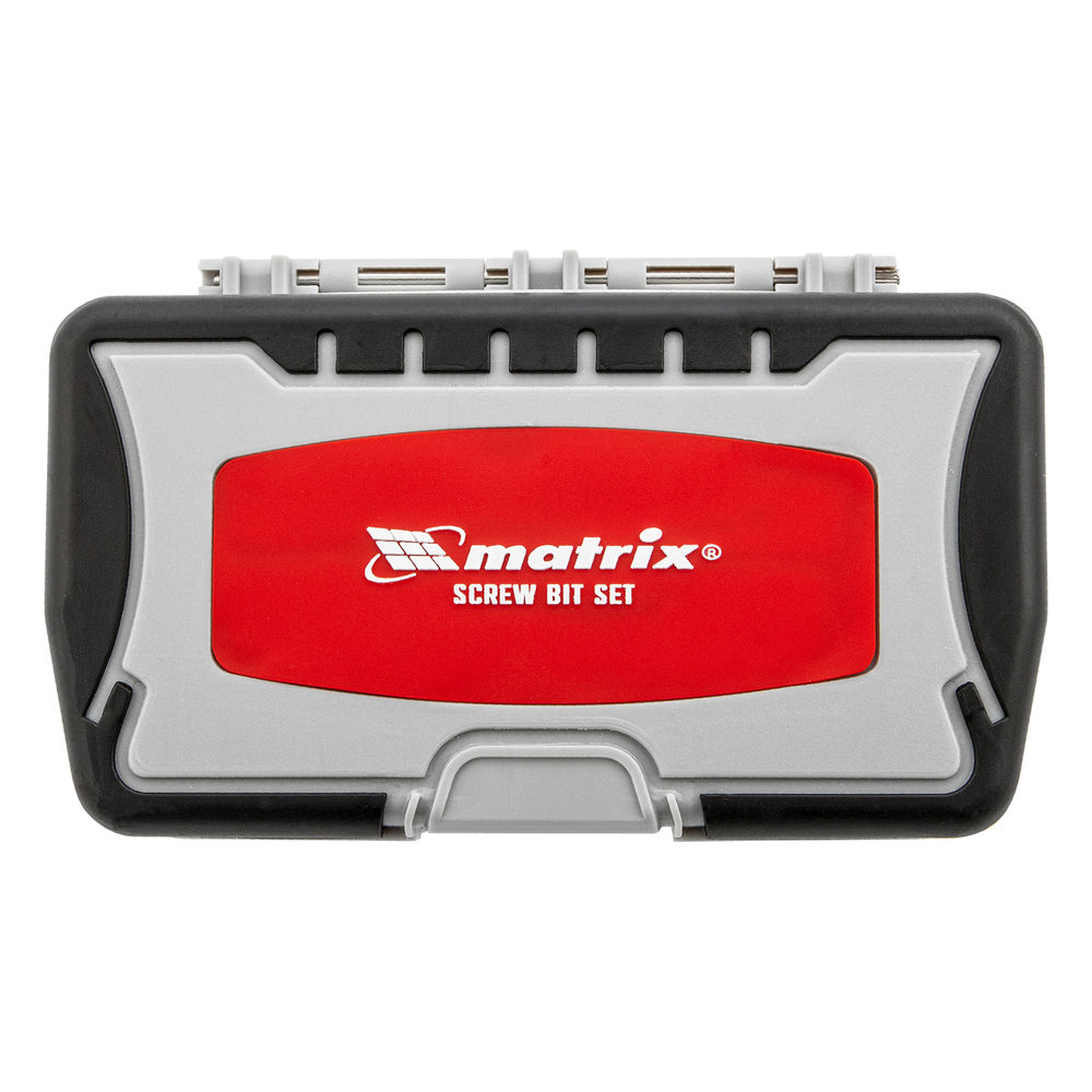 Набор бит, магнитный адаптер, CrV, пластиковый кейс, 64 шт. Matrix (11327)