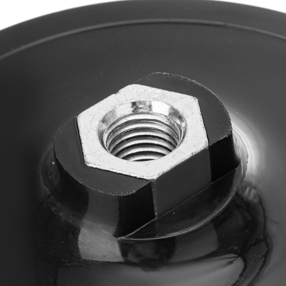 Насадка для дрели и УШМ с липучкой, 125 мм, усиленная (TPU) Matrix (76238)