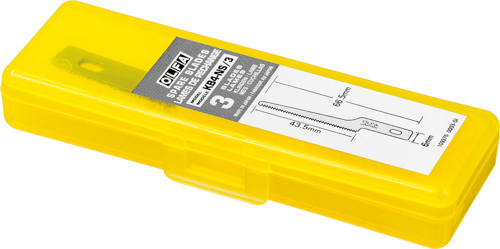 Пильные лезвия для ножа 6 мм OLFA OL-KB4-NS/3