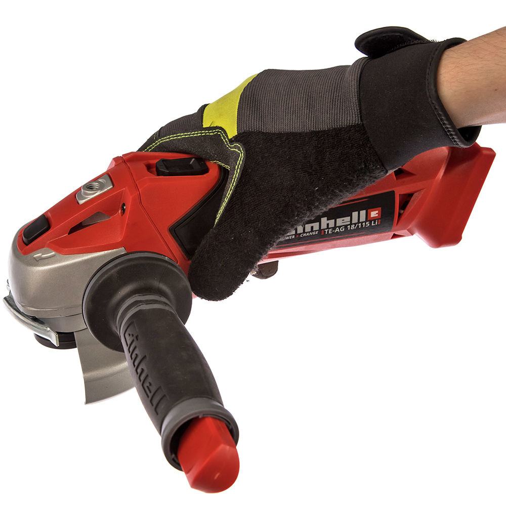 Шлифмашина угловая акк. Einhell PXC TE-AG 18/115 Li, 115мм,защ.от перегрузки,кожух б.кл,без АКК и ЗУ (4431110)