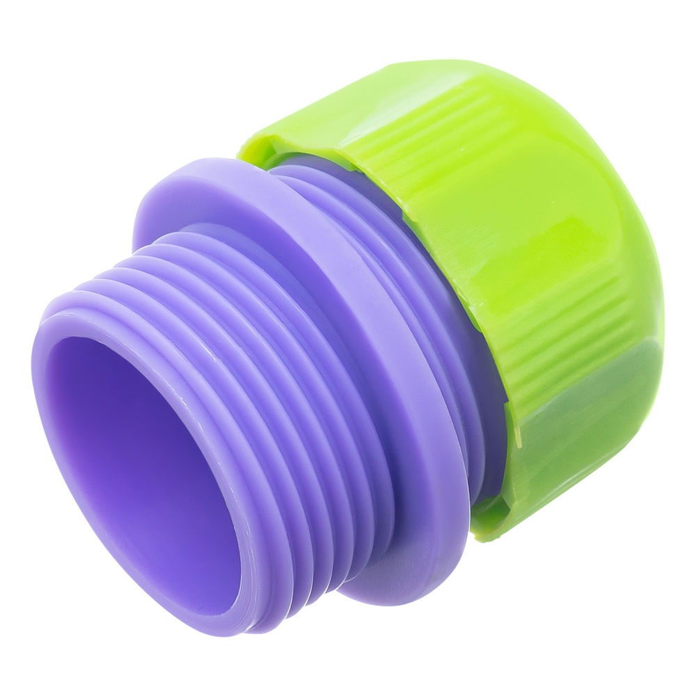 Соединитель пластмассовый, для шланга 1/2, с внешней резьбой 3/4 Palisad (66145)