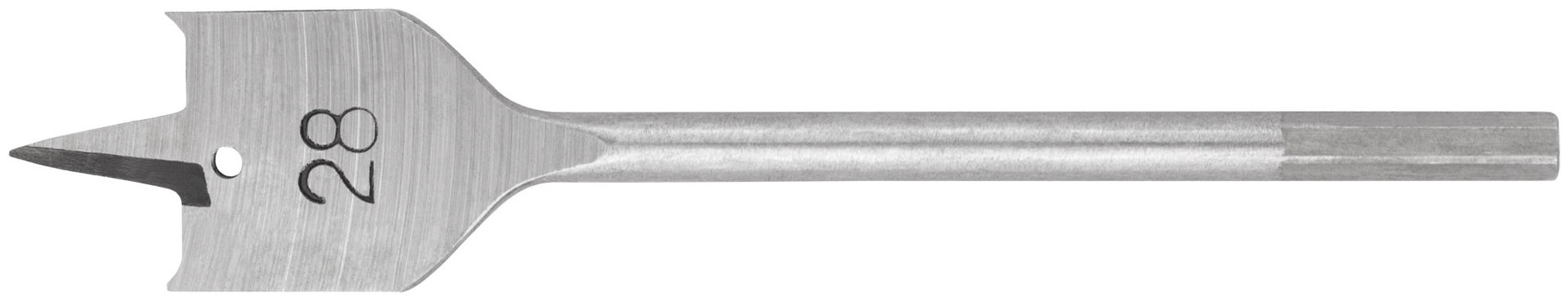 Сверло по дереву перовое 28x152 мм (36128)