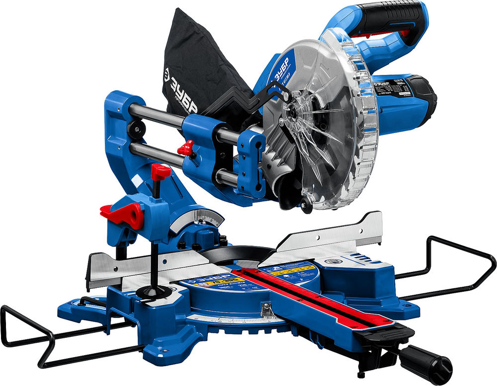 Пила торцовочная с протяжкой d 216 х 30 мм 1800 Вт ЗУБР Профессионал ППТ-216-П ППТ-216-П