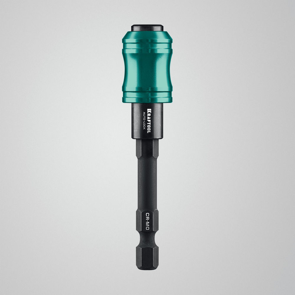 Ударный адаптер для шуруповертов AUTO-LOCK, 75 мм KRAFTOOL 26779-75