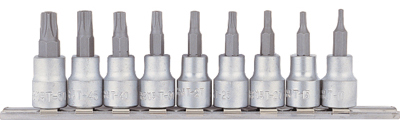 Licota ATF-4004(ATA-0360) Набор 5-ти конечных звезд на головках 3/8 9 пр.