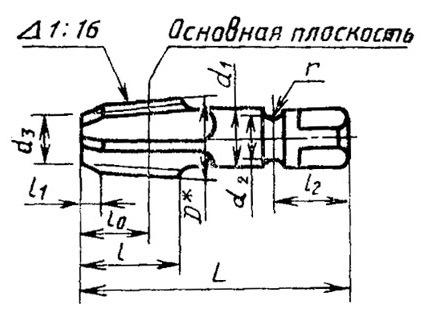 Метчик Rc 1 1/4 Р6М5 трубный конический, м/р. (11 ниток/дюйм) CNIC