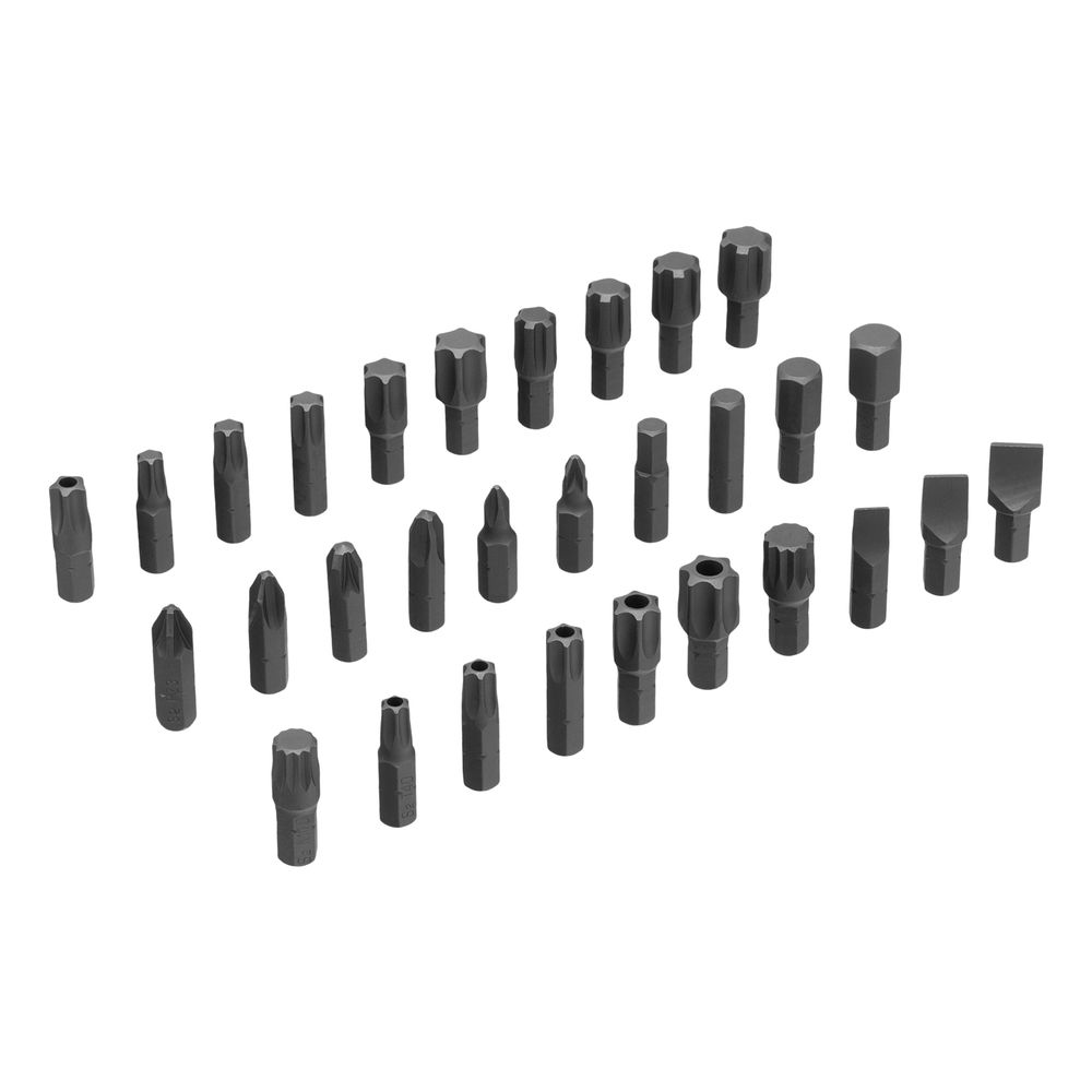 Набор инструментов, 1/2, 3/8, 1/4, CrV, S2, пластиковый кейс, 232 предмета Denzel