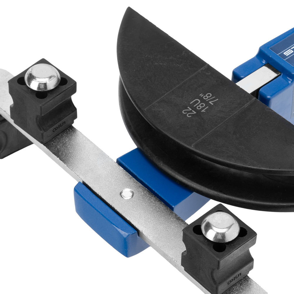 Трубогиб арбалетный, башмаки 1/4-7/8, в пластиковом кейсе STELS (18110)