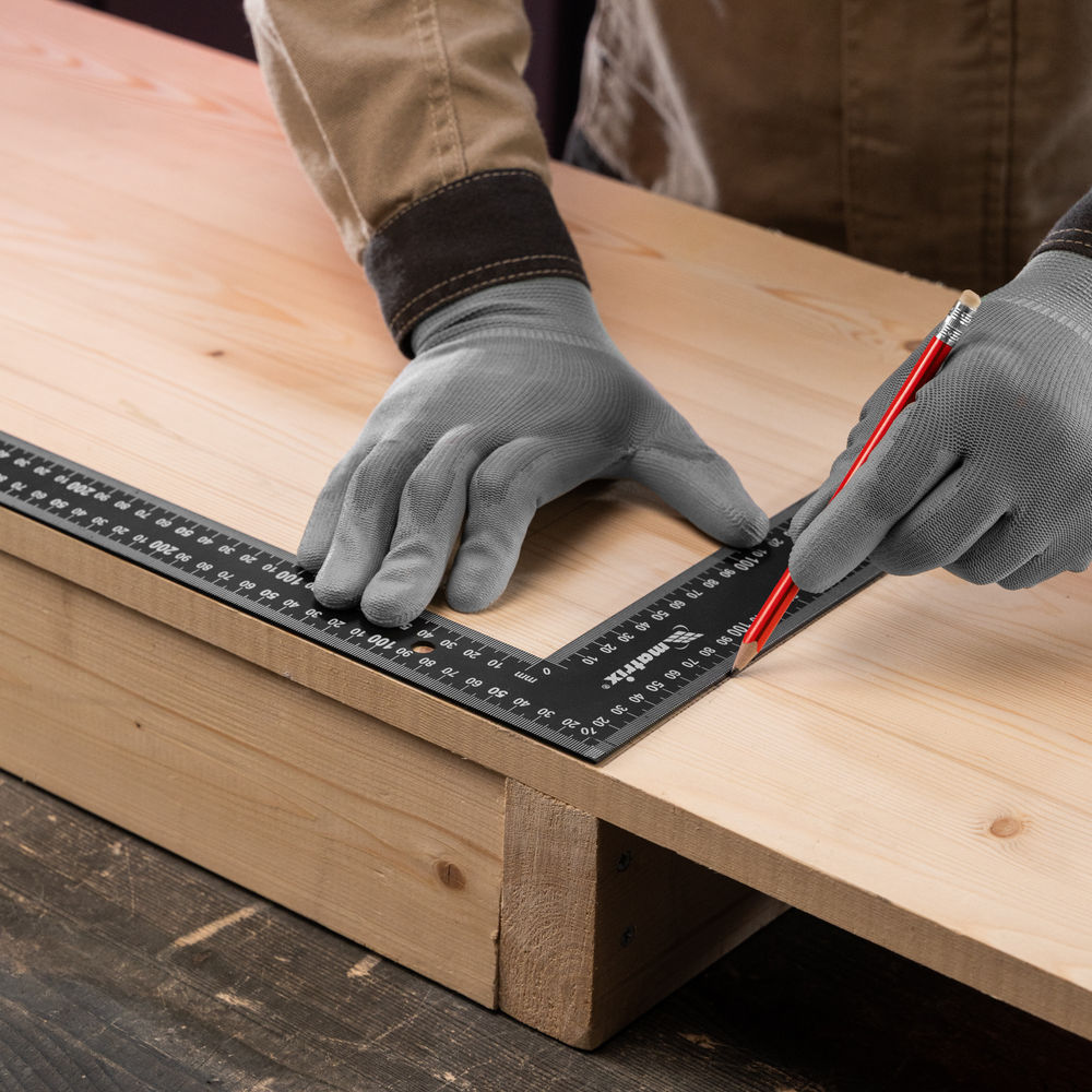 Угольник, 400 х 600 мм, цельнометаллический Matrix (32371)