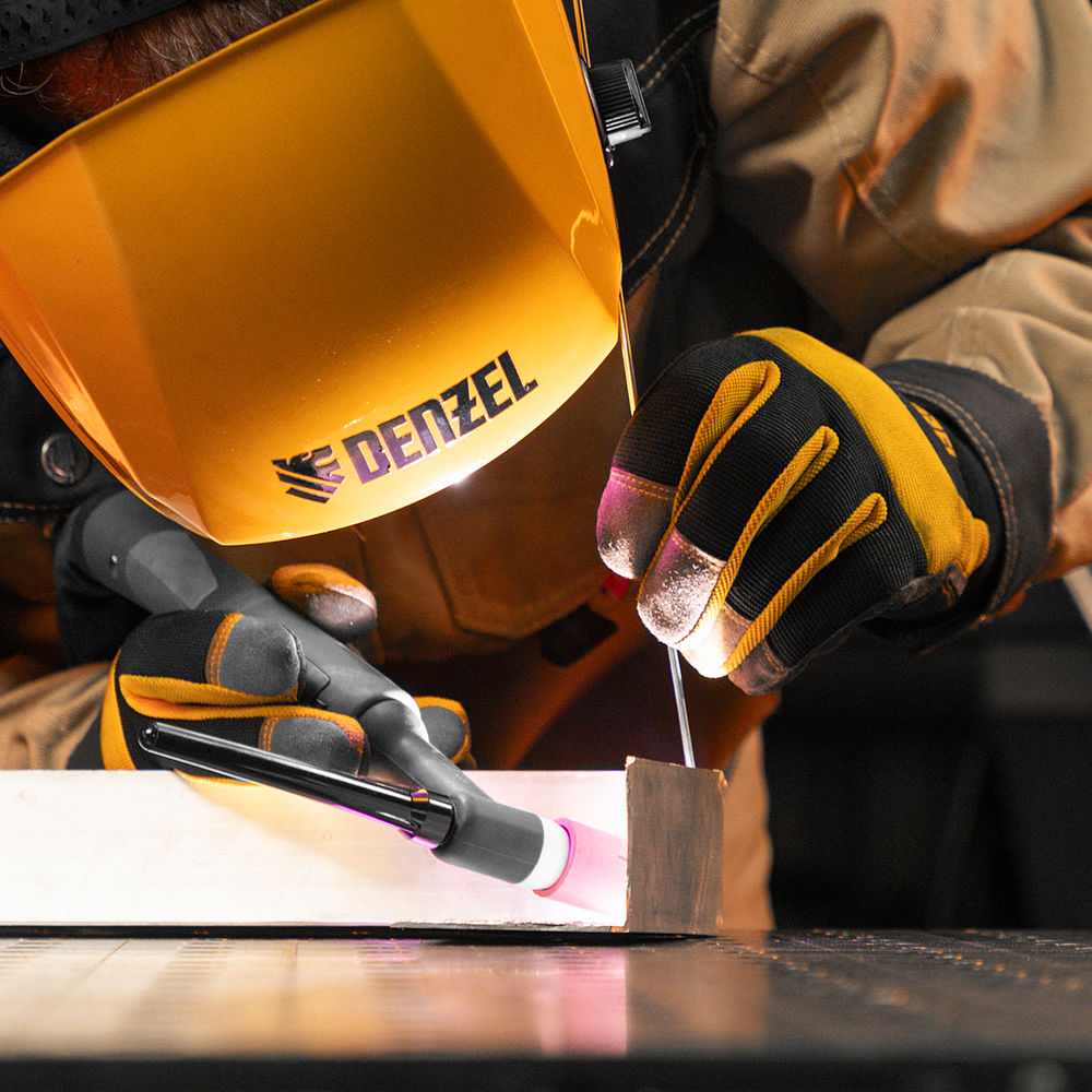 Аппарат инвертор. аргонодуговой сварки ITIG-200 ACDC Mix Pulse, 200 А, ПВ 60% Denzel (94319)