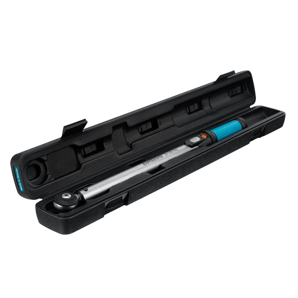 Ключ динамометрический, 20-200 Нм, 1/2, CrV Gross