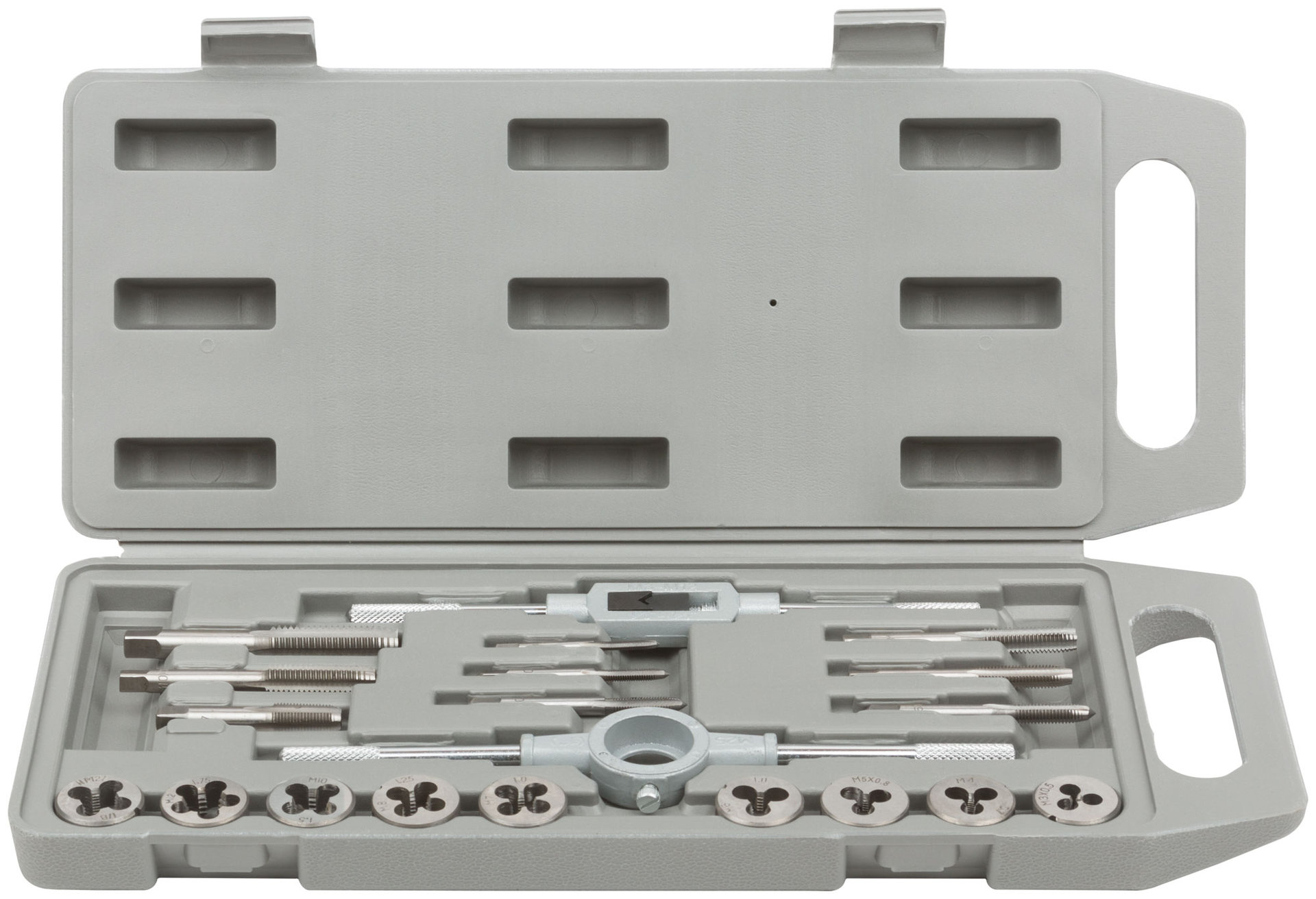 Лерки-метчики, легированная сталь Профи 20 шт., пластиковый кейс (70805)