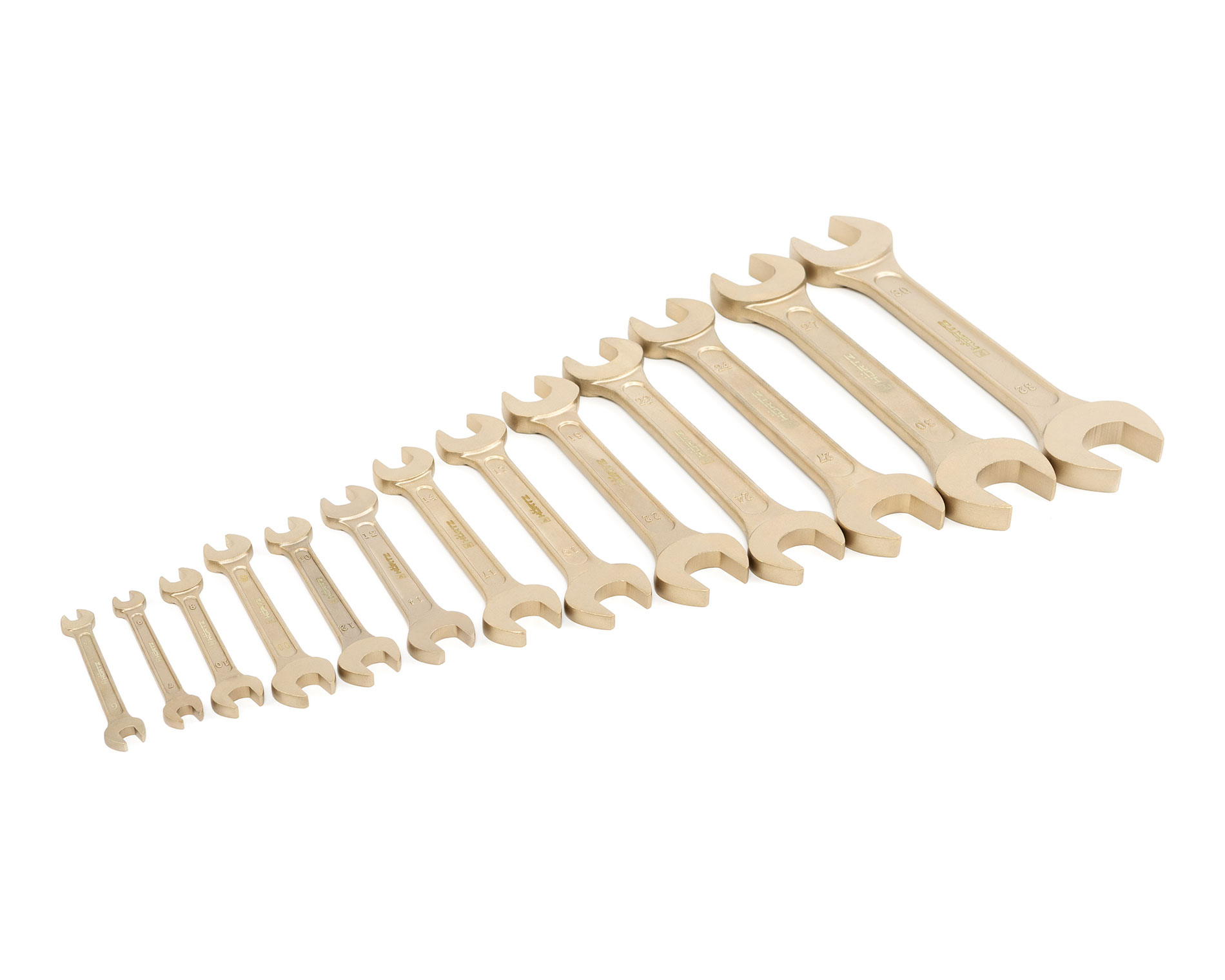 Набор взрывобезопасного инструмента (56 предметов) BeCu № N-56, HORTZ