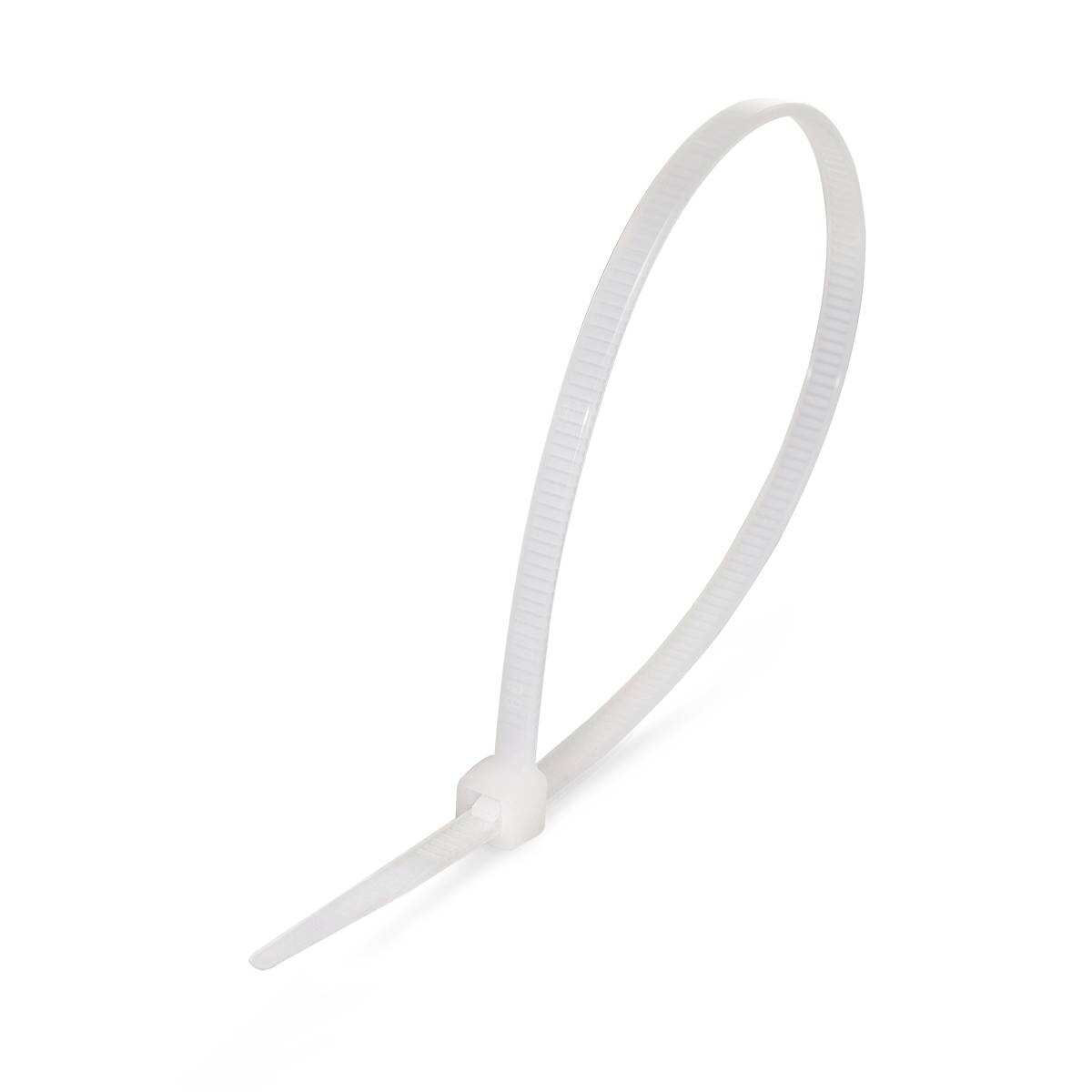 Стяжка нейлоновая НСС «EasyFix» 8х450 (бел) (100шт) (Fortisflex) (89918)