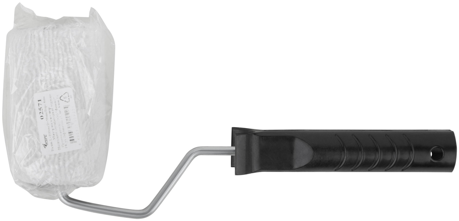 Валик велюровый с ручкой 100 мм (02571)