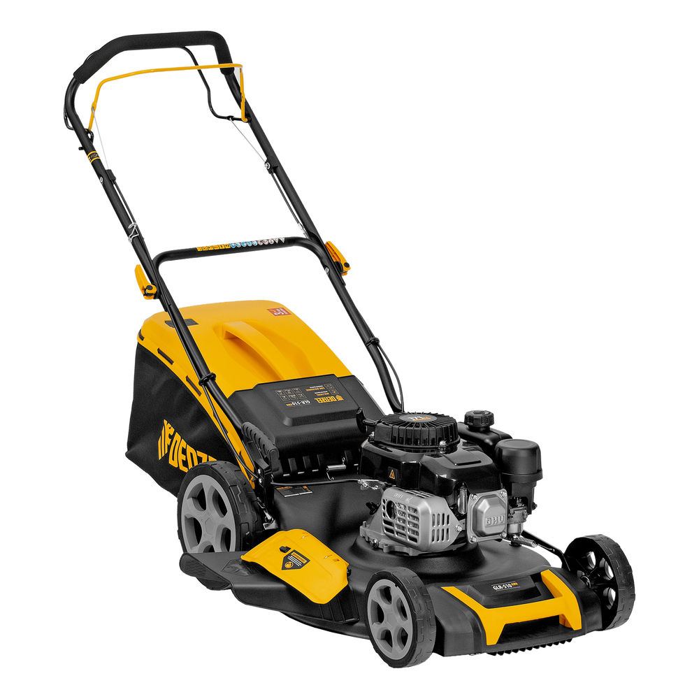 Газонокосилка бензиновая GLR-510SP-ZS, 171 см3, ширина 51 см, привод, травосборник 65 л Denzel (58825)