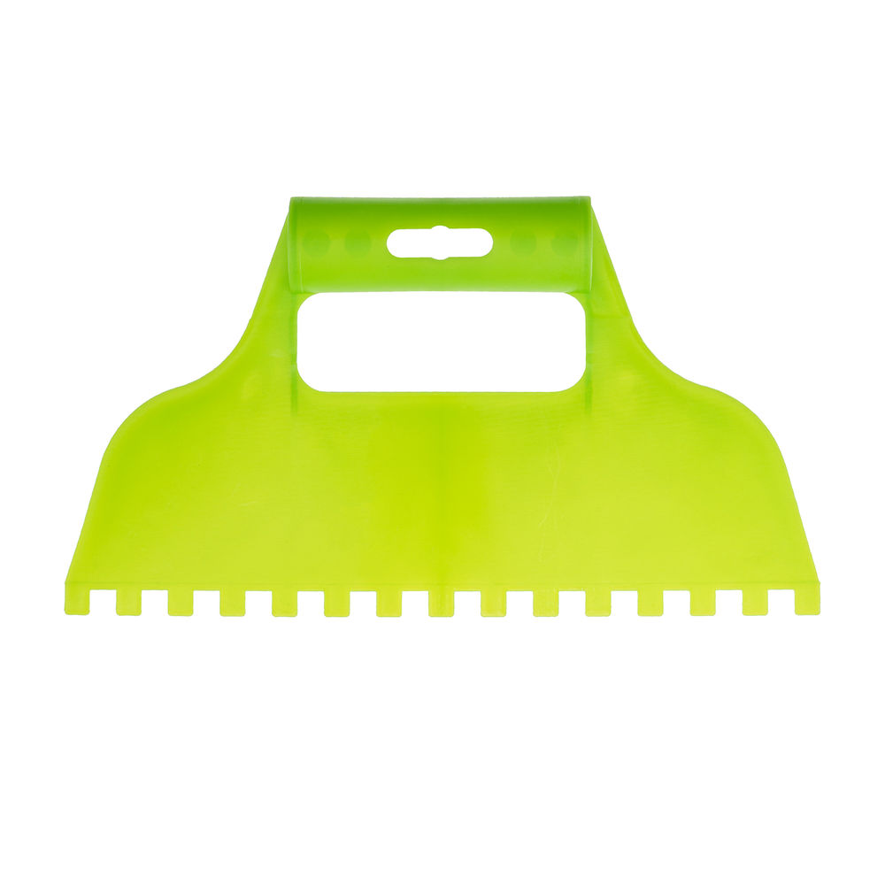 Шпатель для клея, пластмассовый, зубчатый 8 х 8 мм Сибртех (86016)