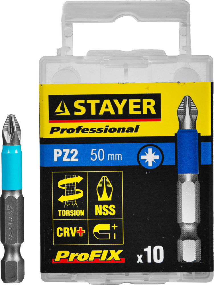 Адаптер магнитный для бит STAYER 60 мм 2670-60  