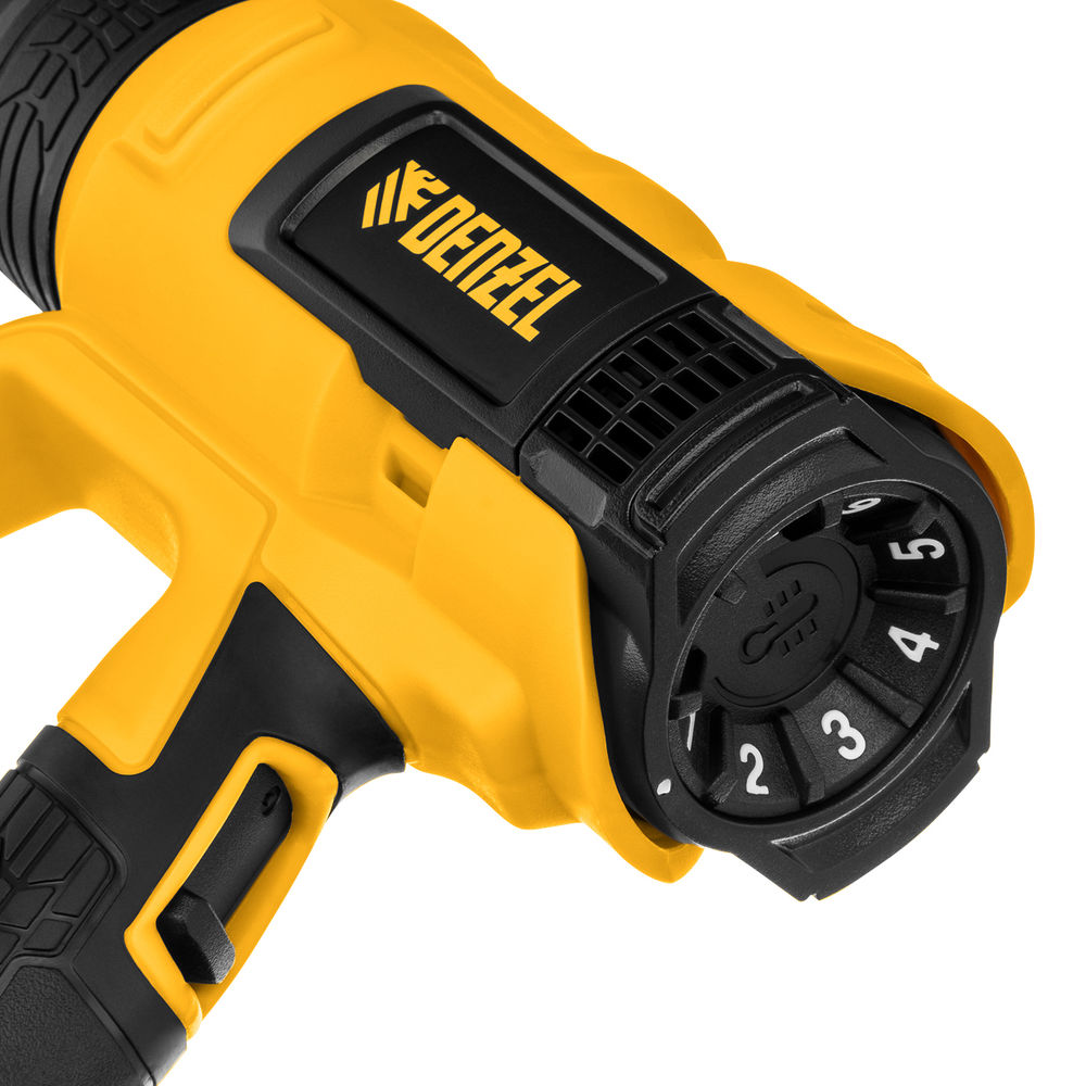 Фен технический HG-2000M, 2000 Вт, 3 режима Denzel (28005)