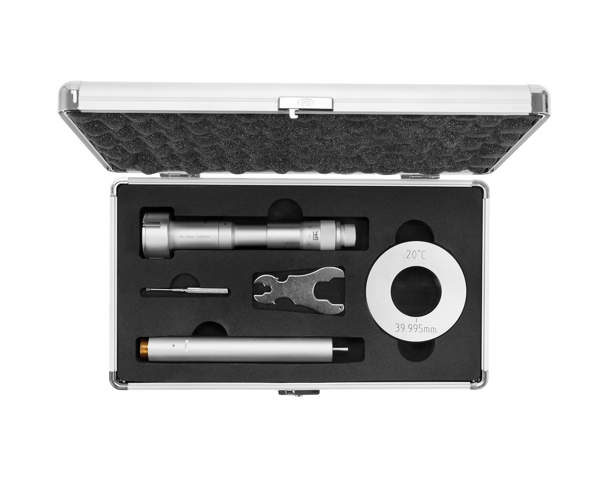 Нутромер микрометрический 3-точечный 40-50 0,005 у/к ЧИЗ