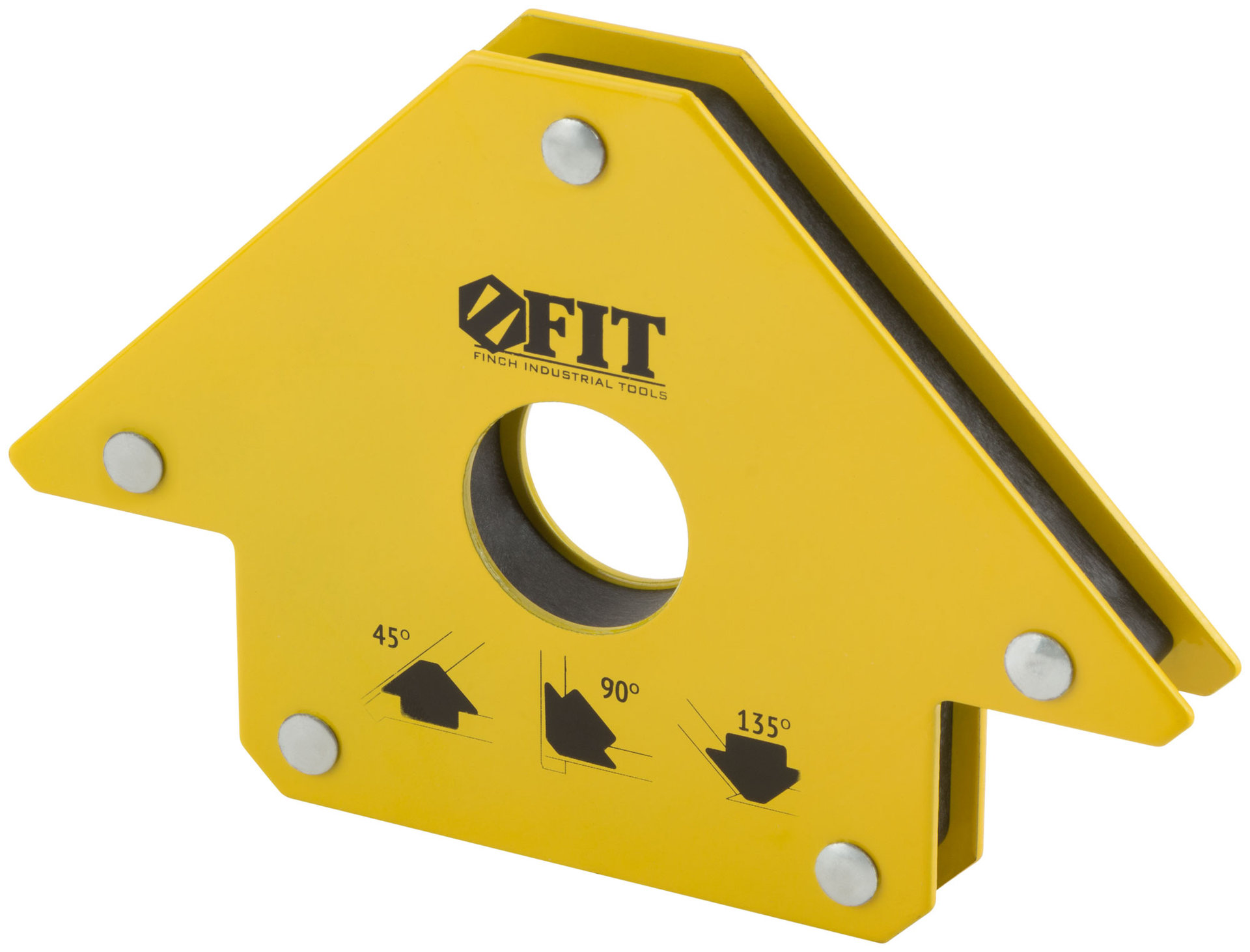 Угольник для сварки магнитный, тип стрелка, усилие до 23 кг (81802)