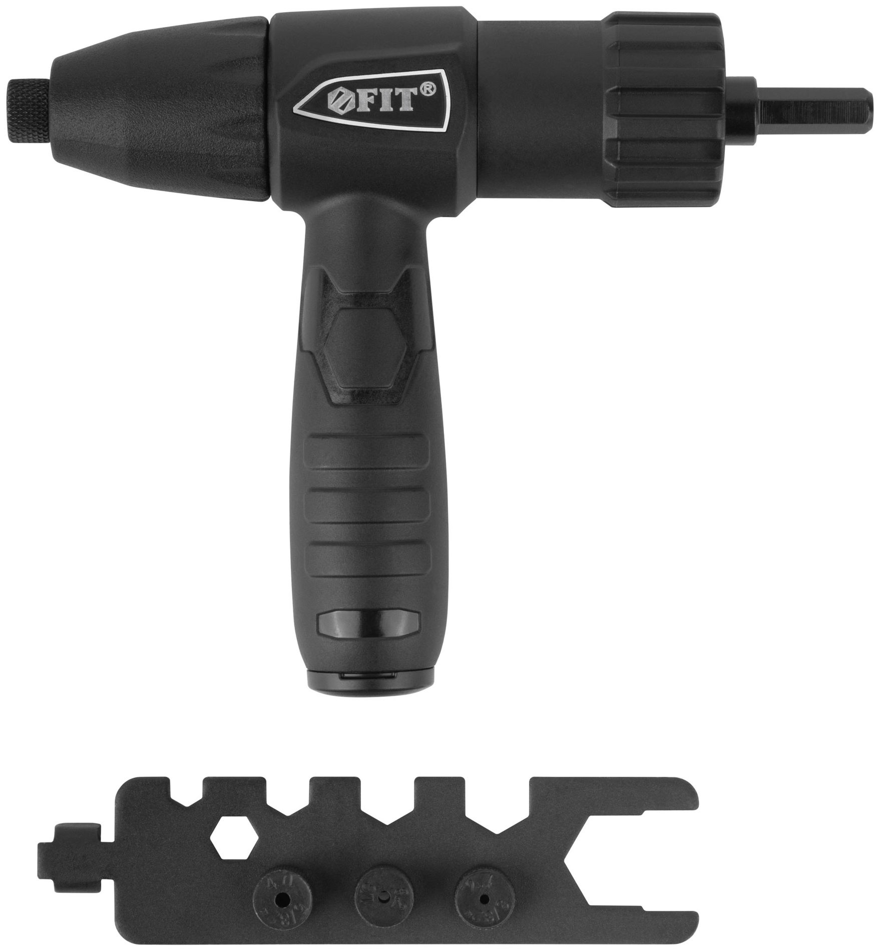 Заклепочник-насадка на шуруповерт 2,4-4,8 мм (31980)