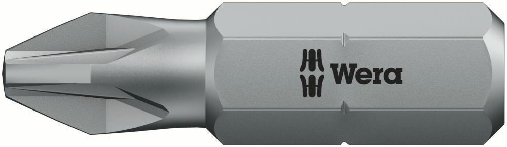 Бита PZ 2 x 50 мм 1/4 C6.3 серия 855/1 Z PZ Wera WE-056820