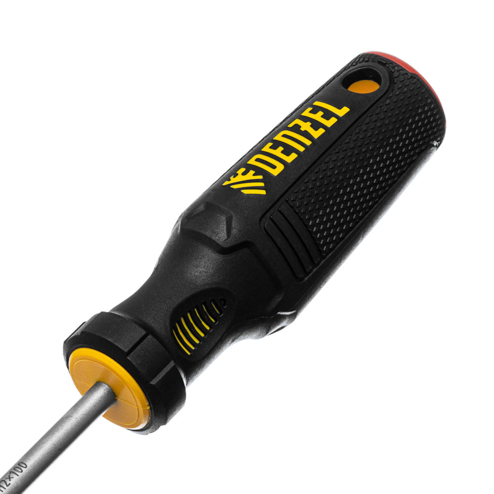 Отвертка, PH2х100 мм, S2, 3к рукоятка Denzel (121787)