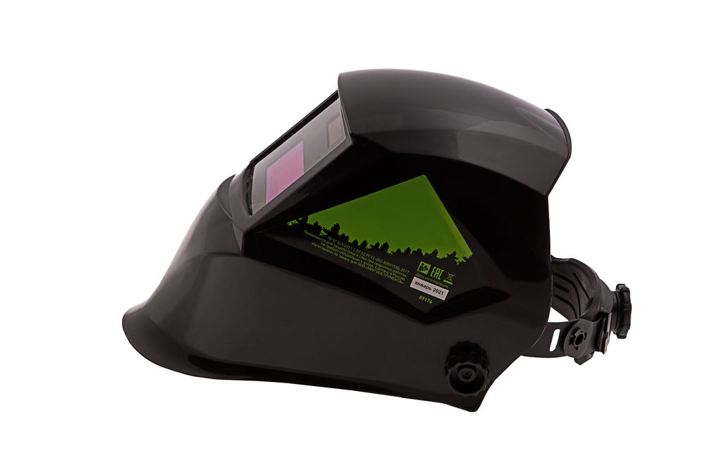 Щиток защитный лицевой (маска сварщика) с автозатемнением Ф1, коробка Сибртех (89176)