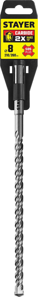 Бур SDS-plus 8 x 260 мм STAYER Professional 2930-260-08_z02