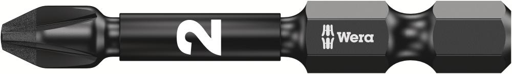 Бита ударная PZ 2 x 50 мм алмаз 1/4 E6.3 Impaktor серия 855/4 IMP DC PZ Wera WE-057661