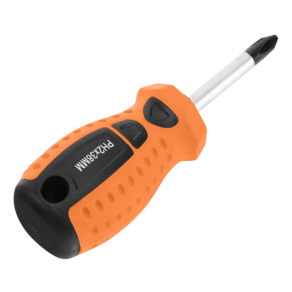 Отвертка Point, PH2 х 38 мм, CrV, двухкомпонентная рукоятка Sparta