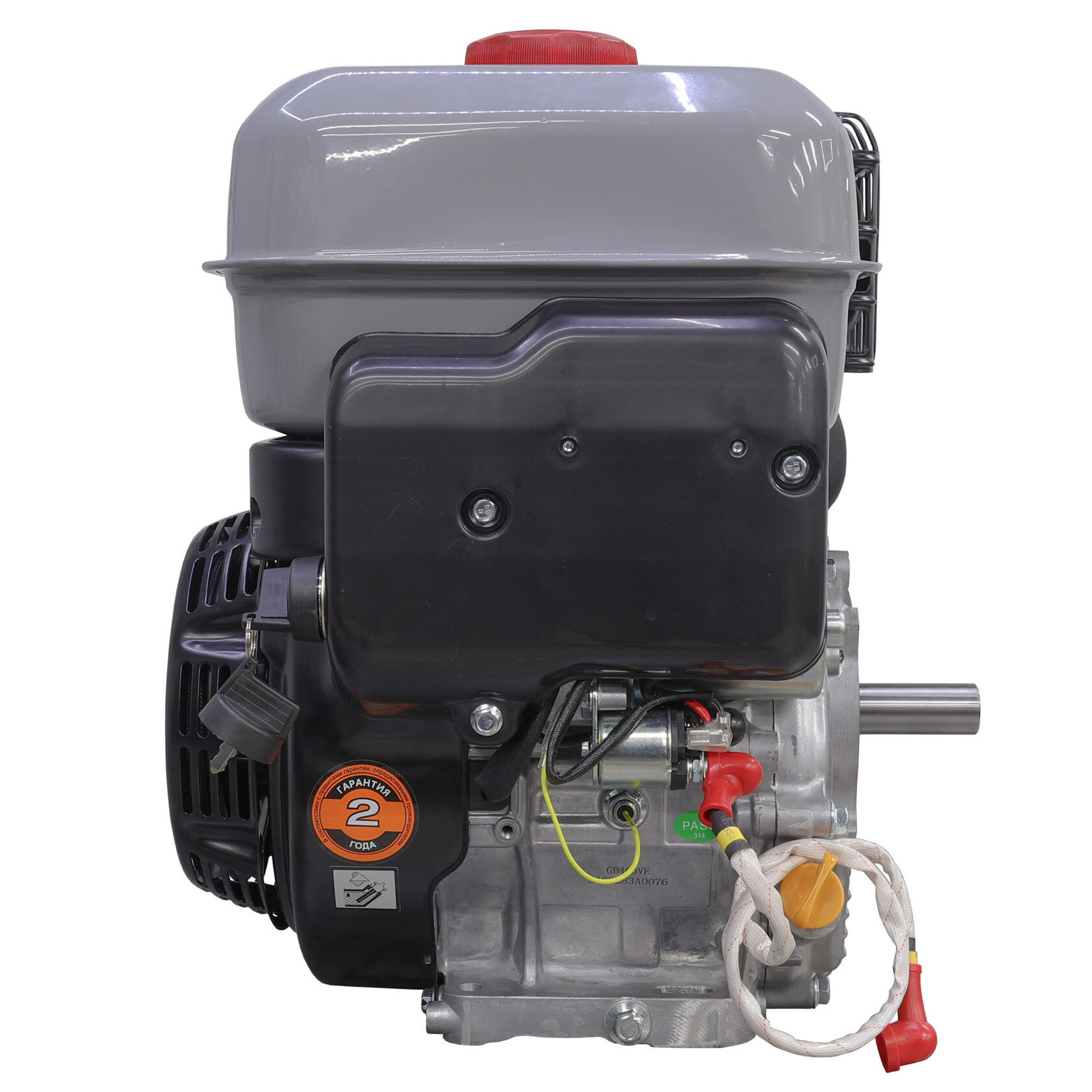 Двигатель бензиновый EVOline GB 460V E 25 мм (произведено Zongshen)