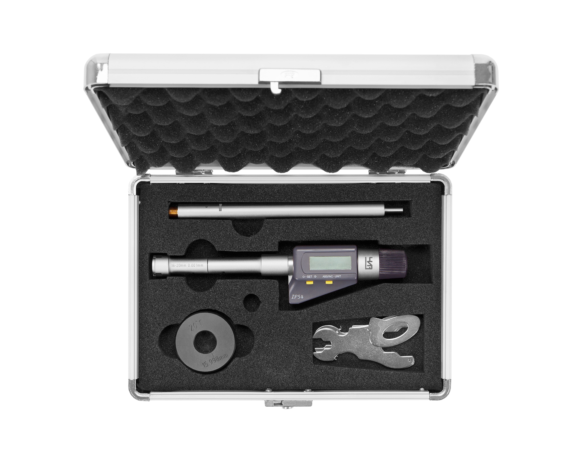 Нутромер микрометрический 3-точечный электронный 16-20 0.001 у/к ЧИЗ