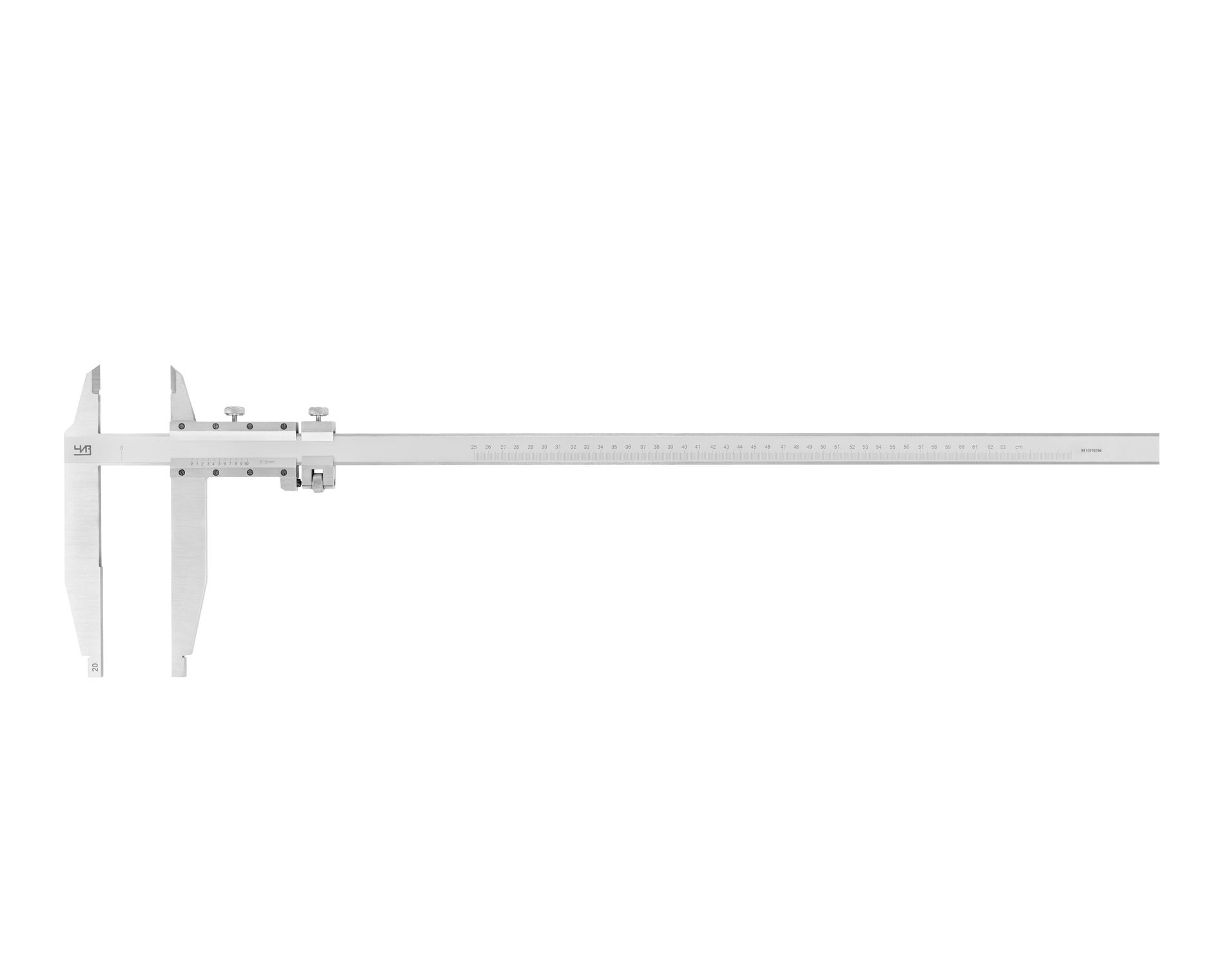 Штангенциркуль ШЦ-2- 630 0,1 губ. 150мм (250-630) ЧИЗ