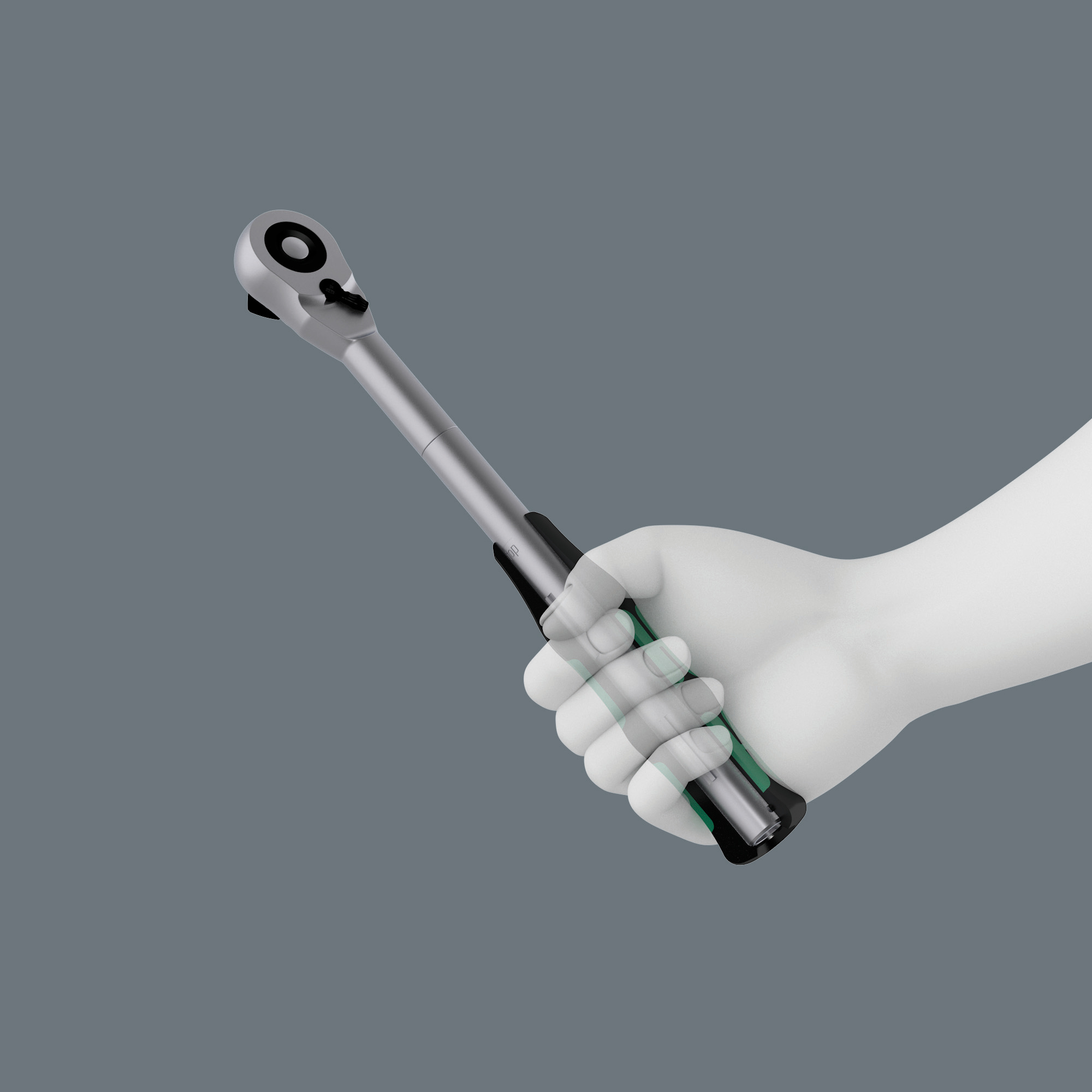 Набор с трещоткой 1/2 13 пр. Zyklop Hybrid серия 8006 SC 1 Wera WE-004090