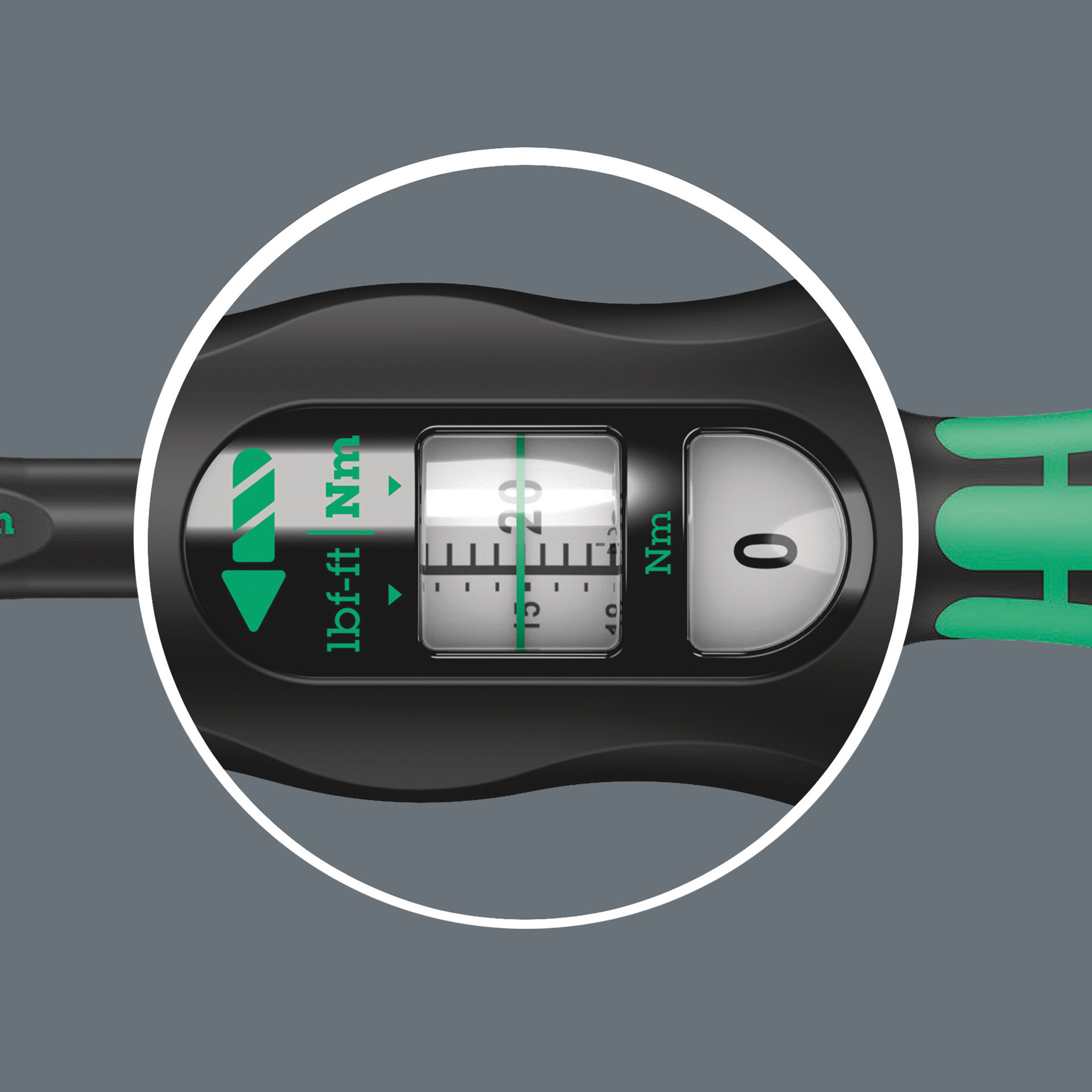 Ключ динамометрический регулируемый A 5, 1/4 квадрат, 2.5-25 Нм, 290 мм Click-Torque WE-075604
