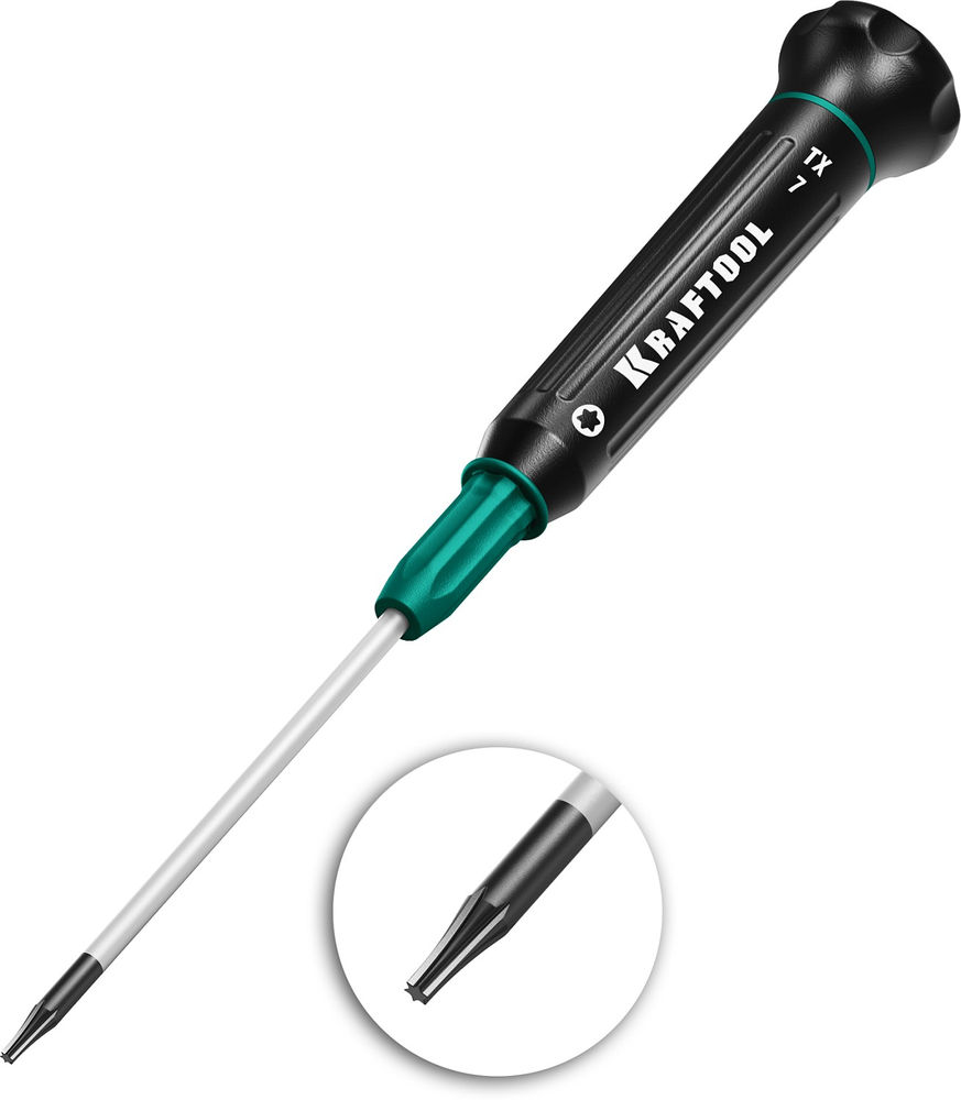 Отвертка для точных работ Precision TX7 KRAFTOOL 25684-07