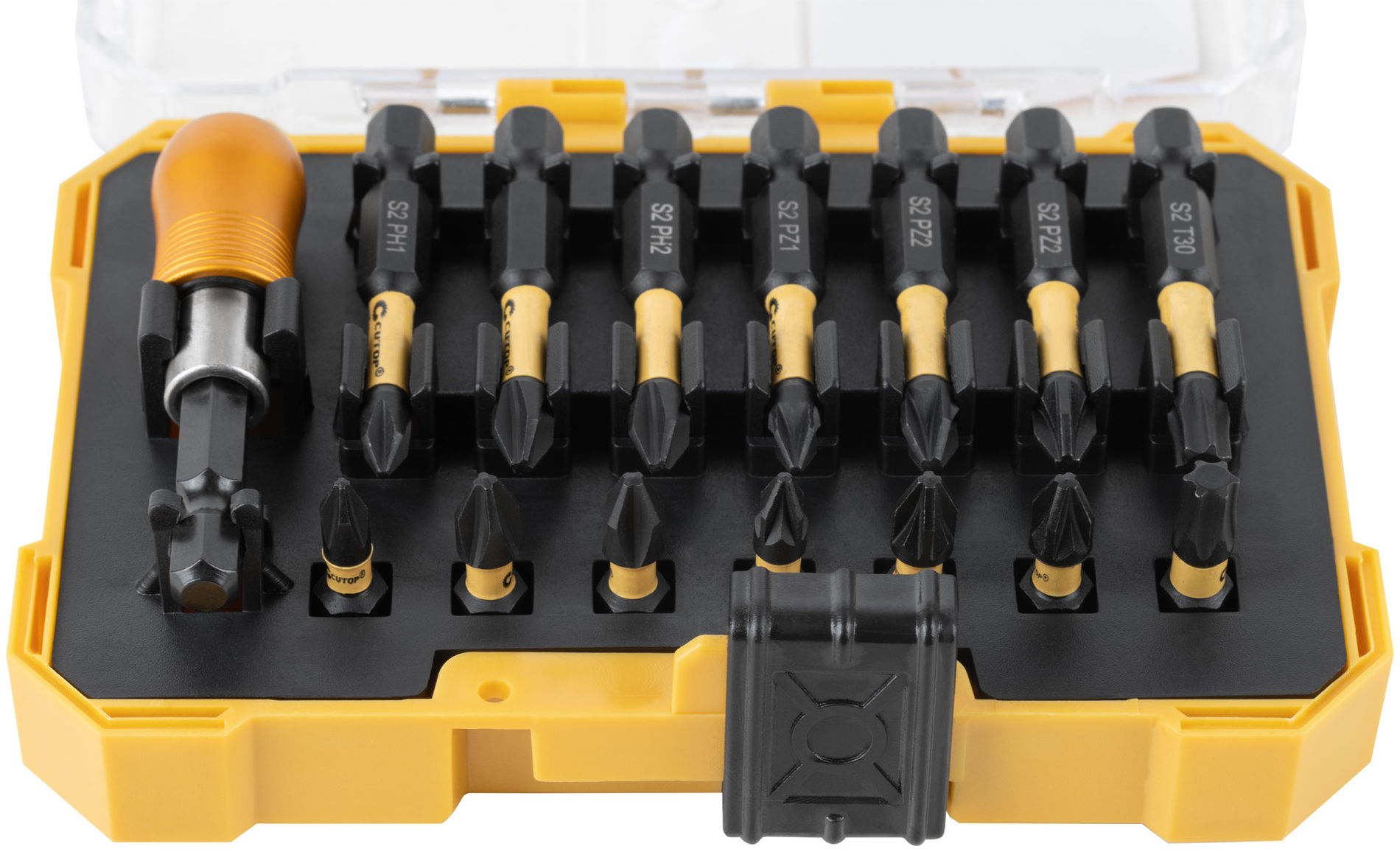 Набор торсионных бит Ударник 25/50, Cutop profi plus, 15 предметов (83-991)