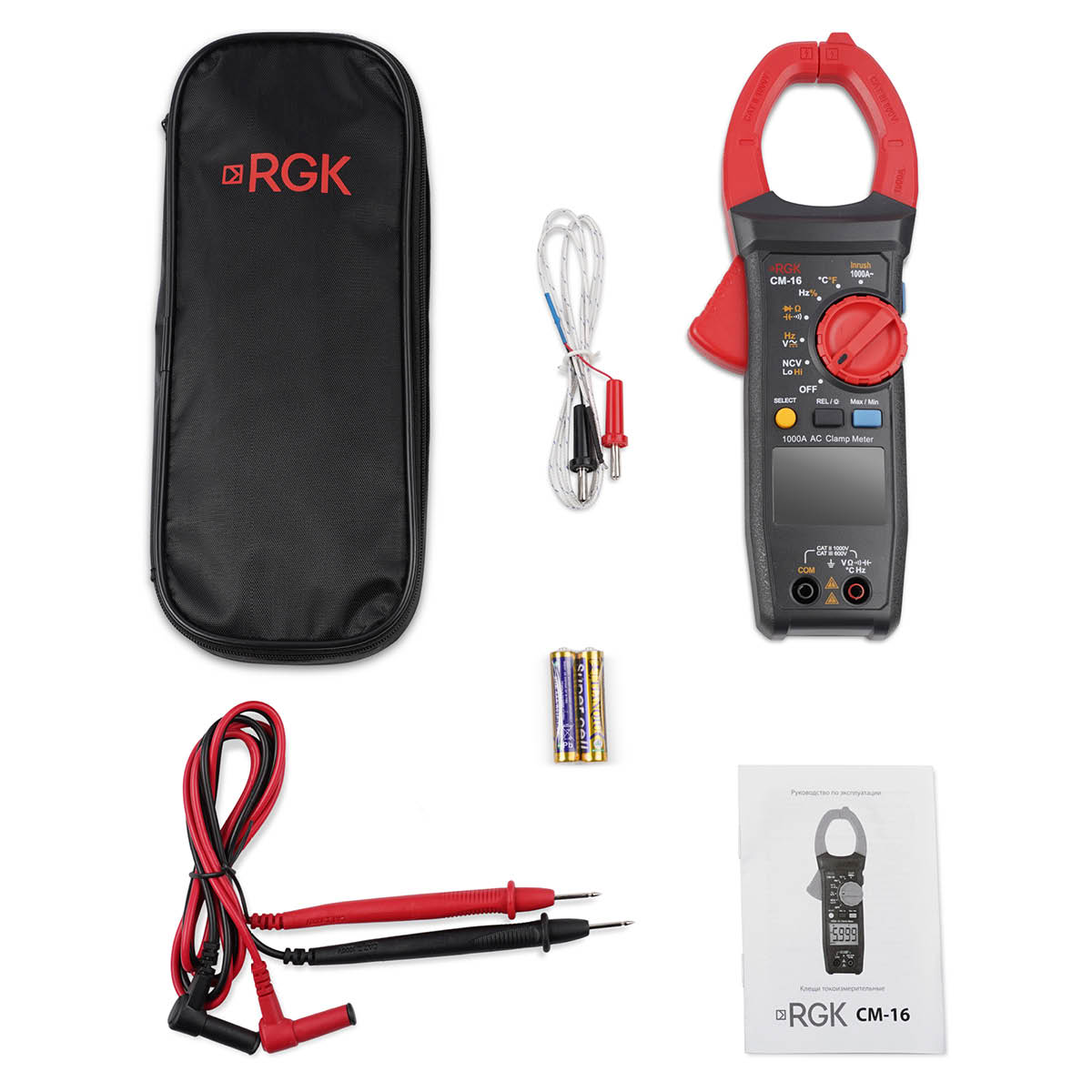 Токоизмерительные клещи RGK CM-16