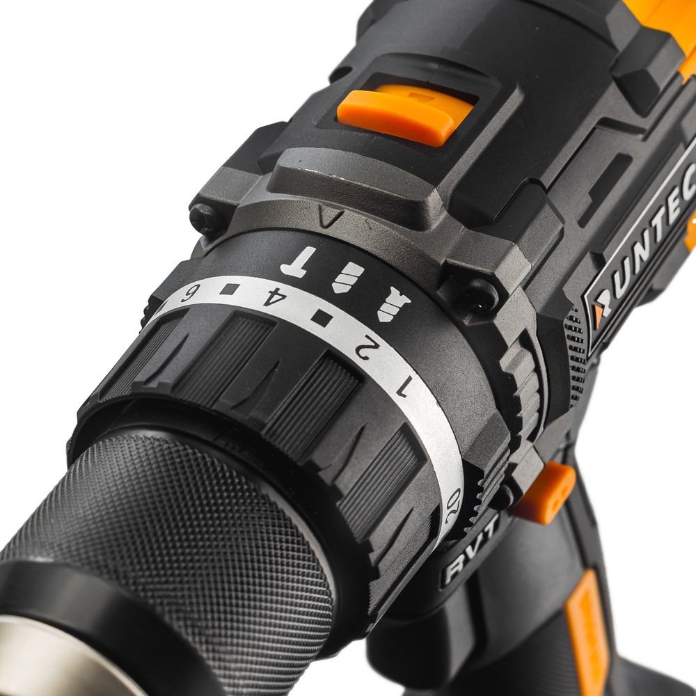 Дрель-шуруповерт ударная аккумуляторная RUNTEC PRO 13 мм, 20В, 2*4Ач, 100Нм, RUNTEC, RT-ID224