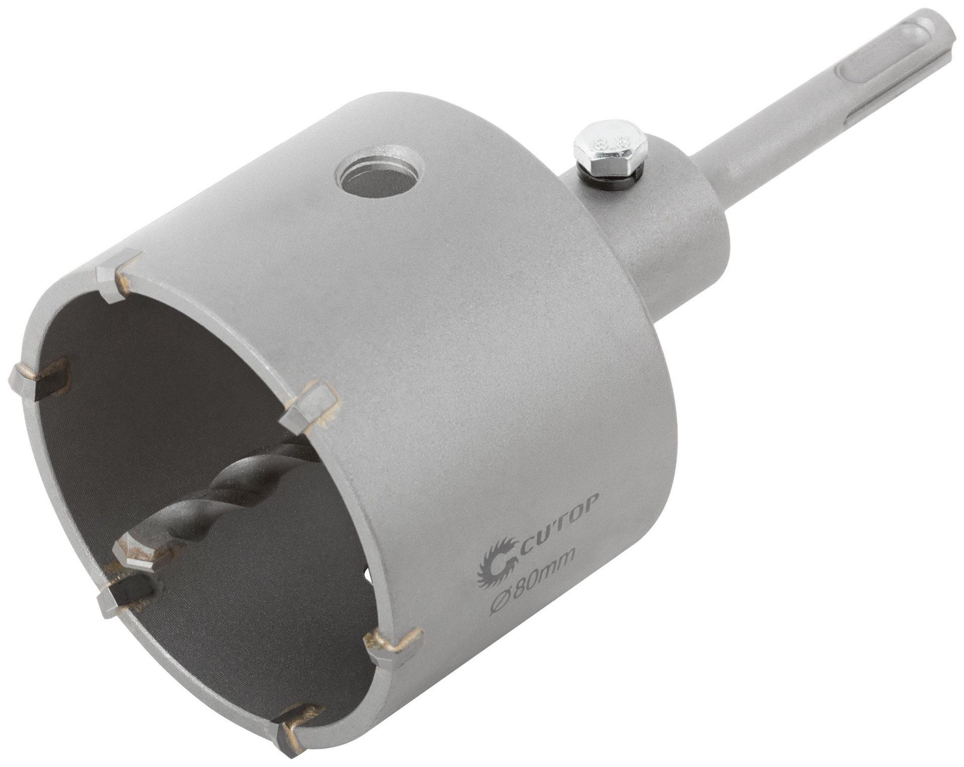 Коронка по бетону SDS Plus, 80 мм, Cutop Profi (43-880)